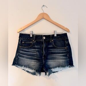 Hi Rise Festival Jeans Shorts